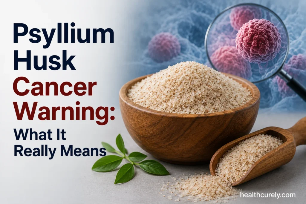 Psyllium Husk Cancer Warning What It Really Means