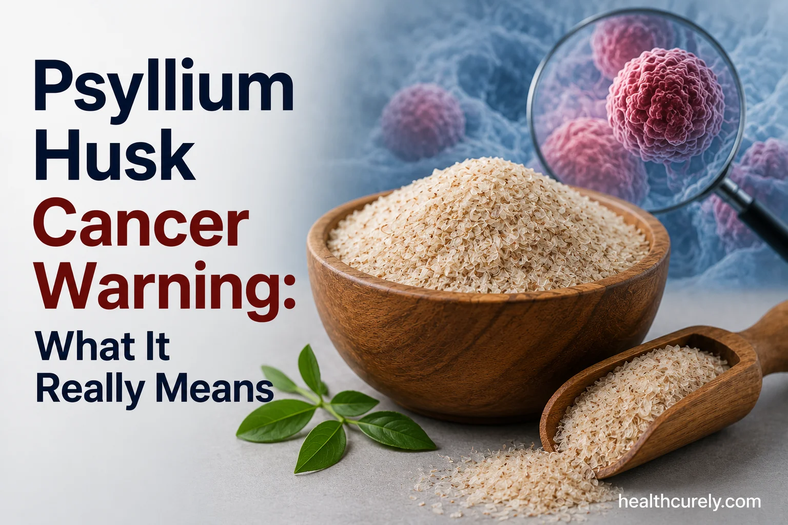 Psyllium Husk Cancer Warning What It Really Means